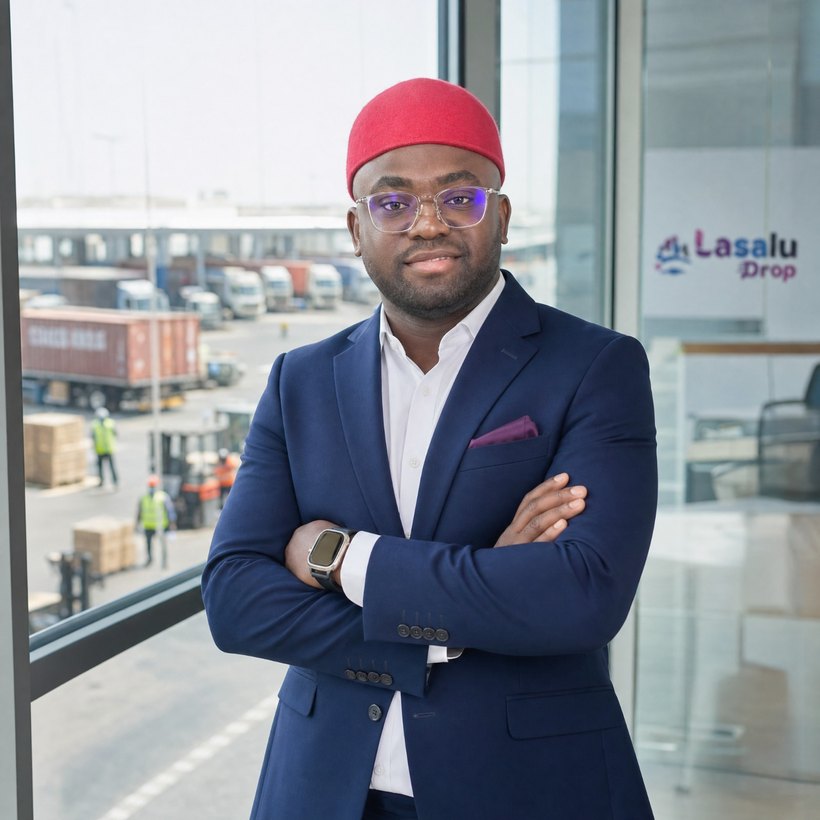 Eze Nwangele, Founder and CEO of Lasalu Drop