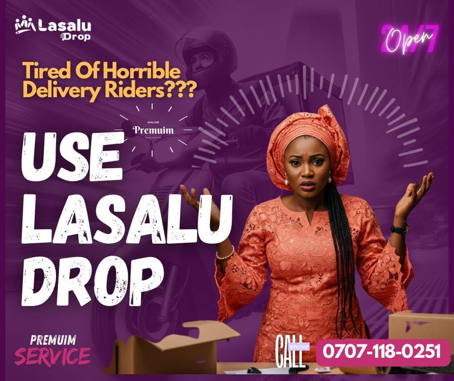 Tired of horrible riders — Lasalu Drop poster